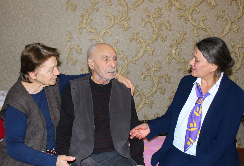 Hazırda 329 ahıl cütlüyə evdə sosial-məişət xidməti göstərilir