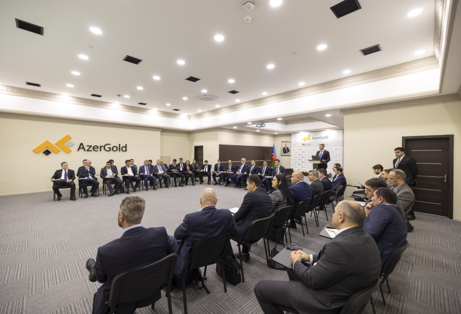 AzerGold celebró un seminario sobre yacimientos minerales no metálicos
