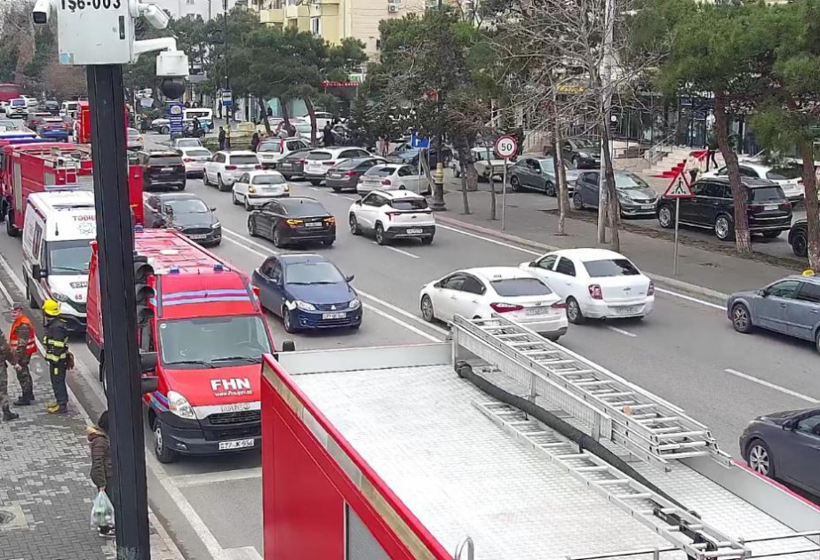 NİİM: Ağa Nemətulla küçəsi istiqamətində nəqliyyatın sıxlığı yaranıb