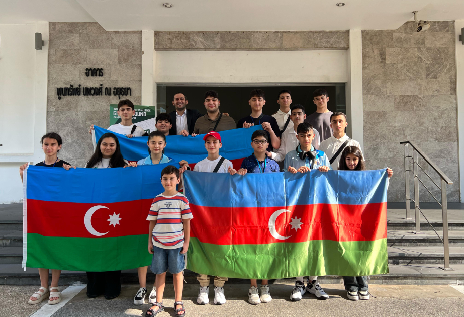 Riyaziyyatçılarımız Tailandda 1 qızıl, 4 gümüş və 5 bürünc medal əldə ediblər