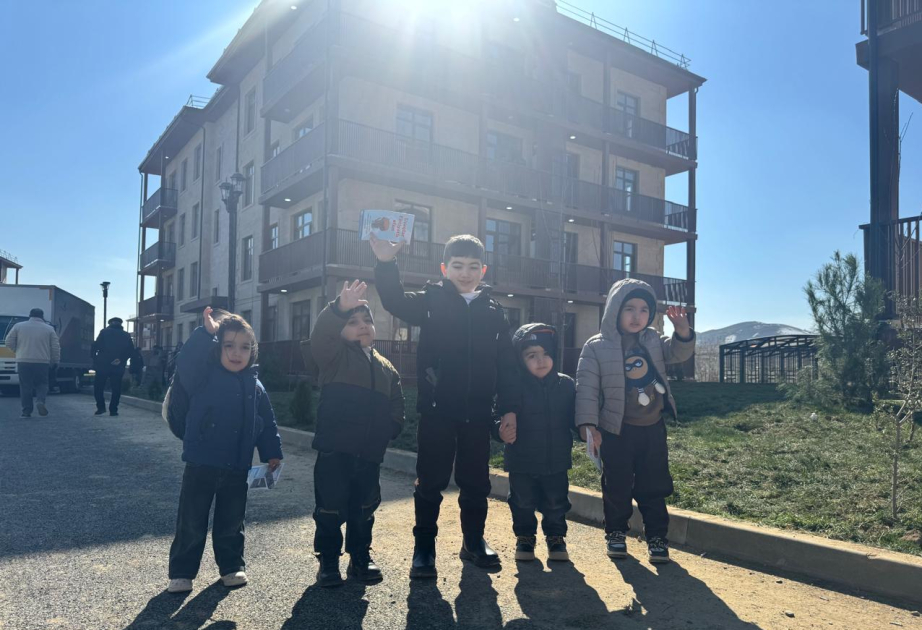 Another 42 families relocated to Jabrayil receive house keys VIDEO