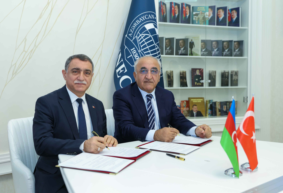 UNEC ilə Türkiyənin Kırşehir Ahi Evran Universiteti arasında memorandum imzalanıb