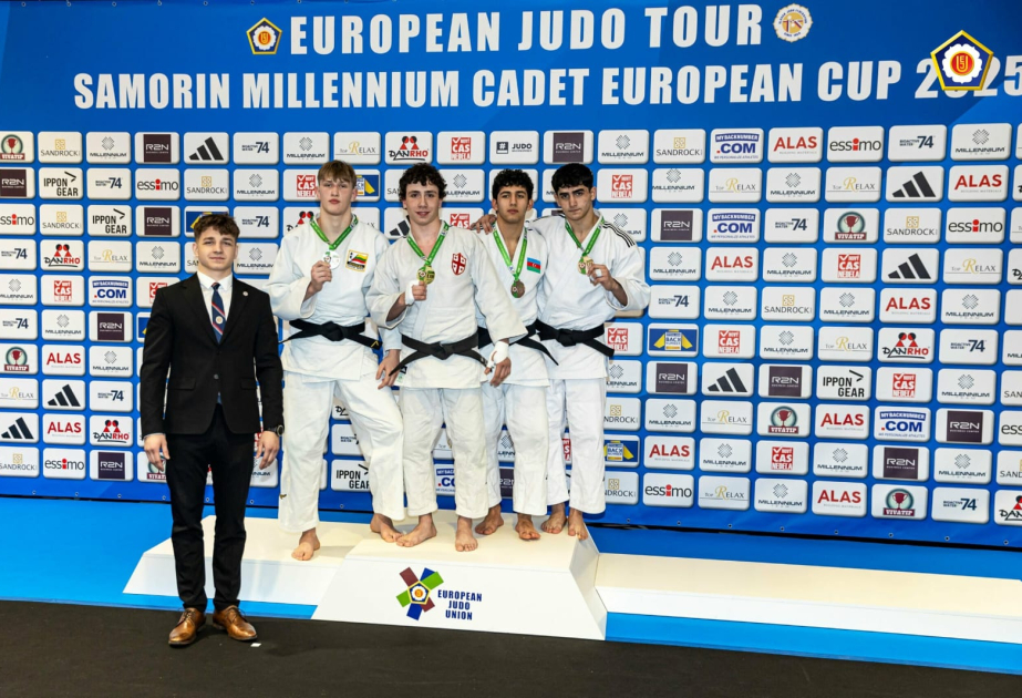 Azərbaycan cüdoçuları Avropa Kubokunu 10 medalla başa vurublar