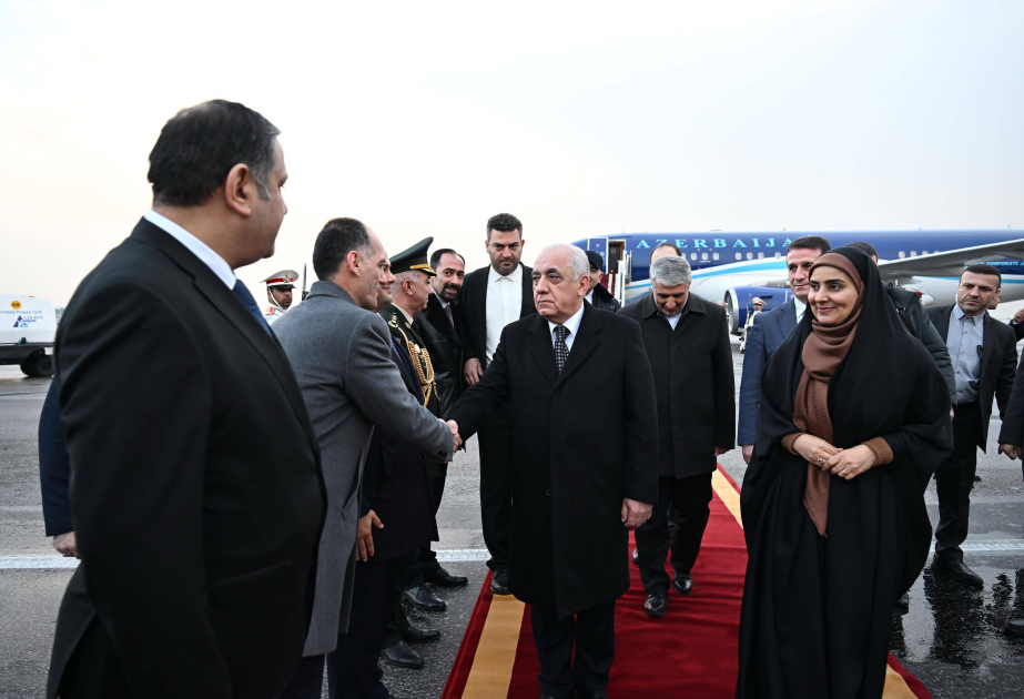 Azerbaijani PM embarks on working visit to Iran