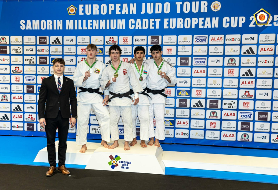 Azerbaijani judokas bring home ten medals from Slovakia