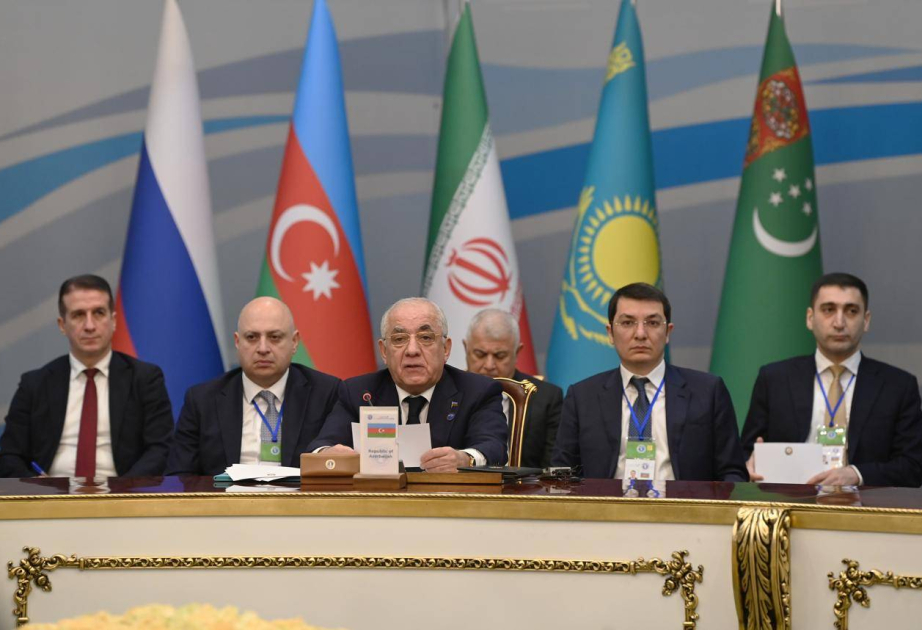 El Primer Ministro de Azerbaiyán interviene en el III Foro Económico del Caspio sobre el problema de la baja del nivel del mar y los corredores de transporte