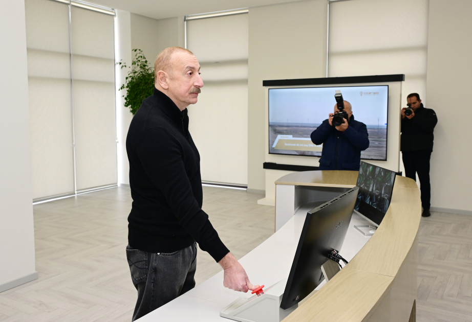 President Ilham Aliyev attended inauguration of Aghdam Regional Digital Control Center and Training-Education Complex VIDEO
