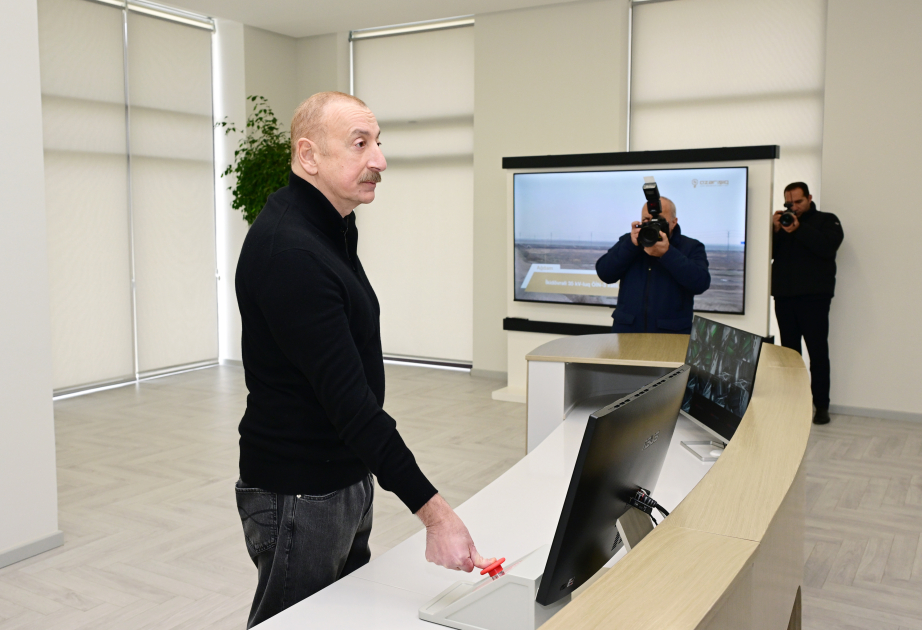 Le président Aliyev prend part à l’inauguration d’un centre régional de gestion numérique et d’un complexe de formation à Aghdam MIS A JOUR VIDEO