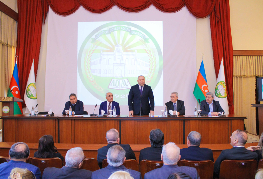 Aqrar Universitet ölkəmizdə kənd təsərrüfatının inkişafında mühüm yer tutur