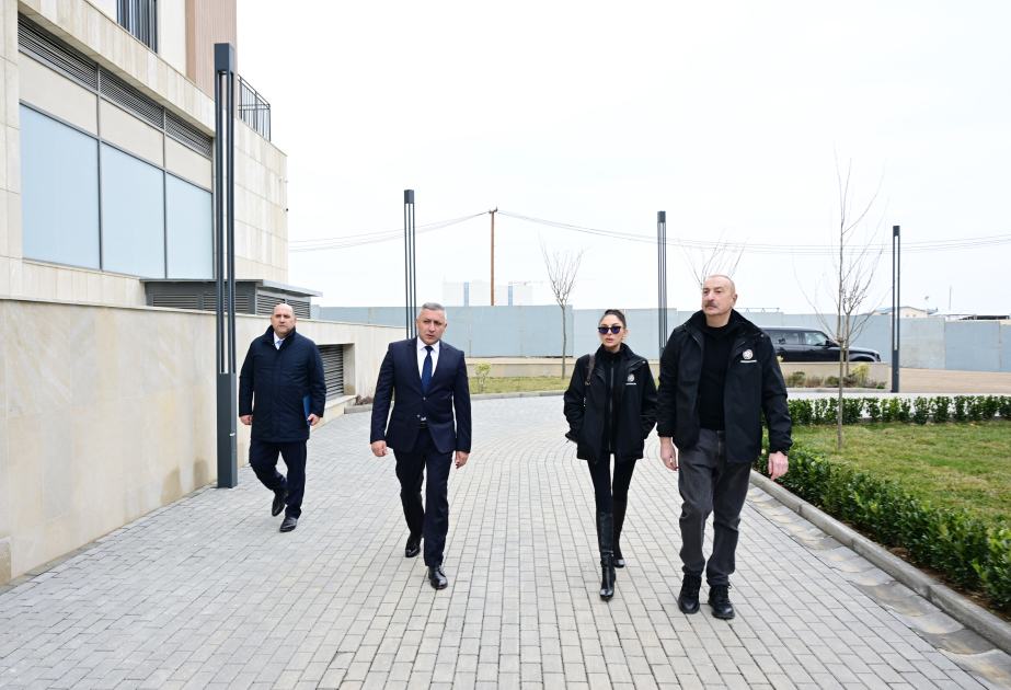 Ilham Aliyev visite le complexe résidentiel Agdam Residence VIDEO