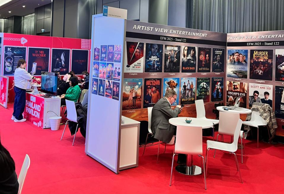 Агентство кино Азербайджана представило павильон на 75-м Берлинском международном кинофестивале