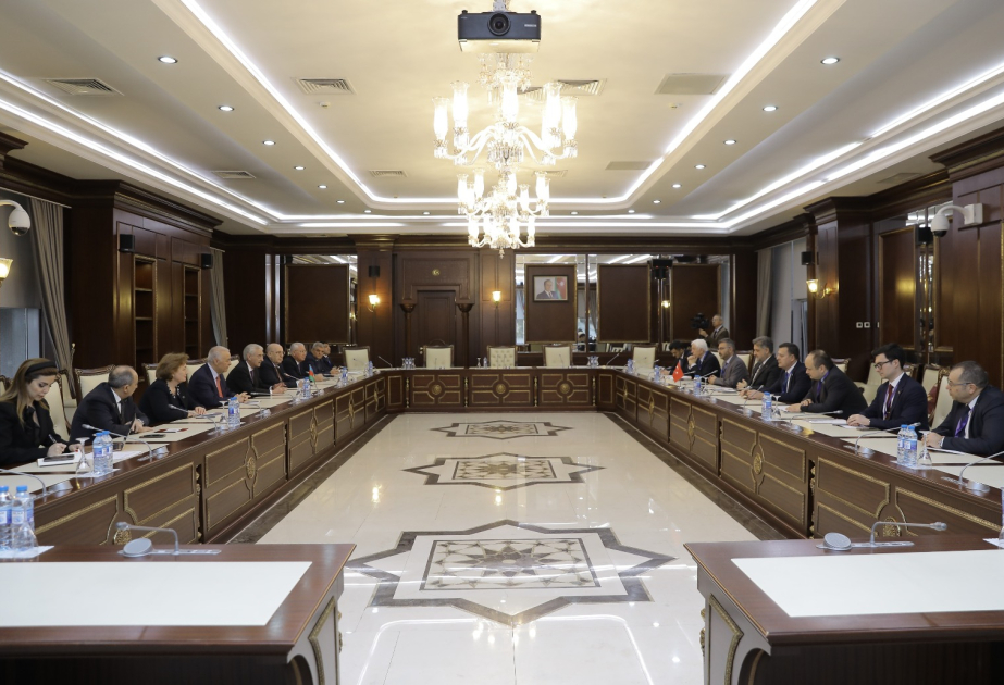Türkiyənin Asiya Parlament Assambleyasındakı nümayəndə heyəti ilə görüş olub