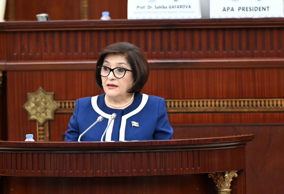 Presidenta del Parlamento: "Azerbaiyán cumple honorablemente con los deberes de presidir la Asamblea Parlamentaria Asiática"