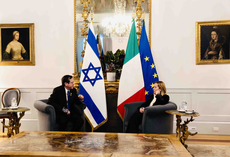 Italy's Meloni reaffirms importance of upholding Gaza ceasefire in meeting with Israeli president