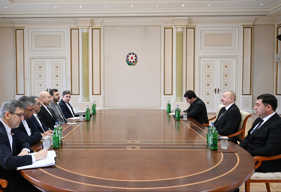 President Ilham Aliyev received Speaker of Iran’s Islamic Consultative Assembly VIDEO