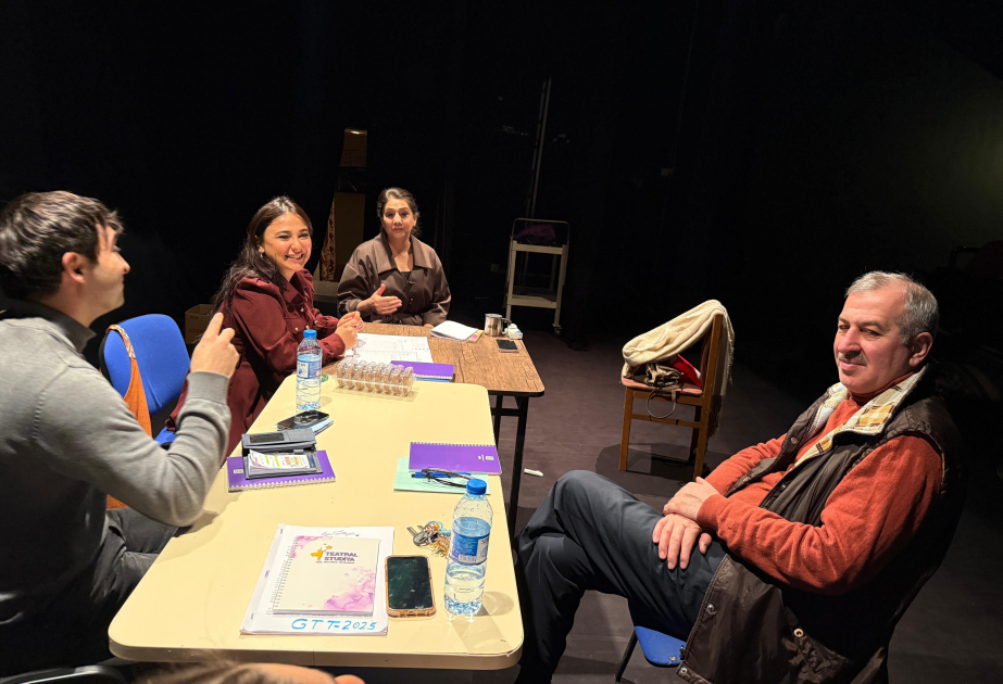 Gənc Tamaşaçılar Teatrında yeni tamaşanın məşqlərinə başlanılıb