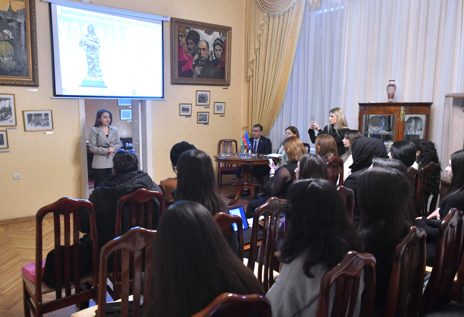 Nəriman Nərimanovun xatirə muzeyində Xocalı soyqırımına həsr olunan tədbir keçirilib