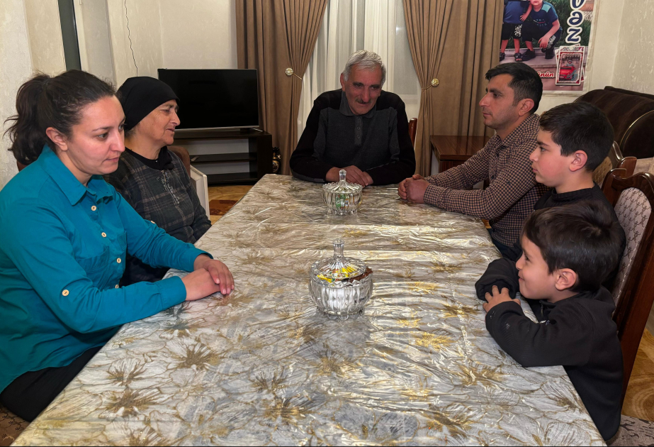 Prezidentin qonaq olduğu Orucovlar ailəsindən reportaj FOTO  VİDEO