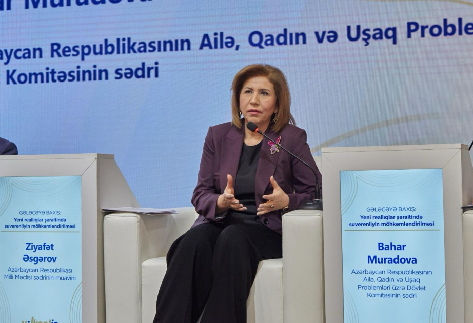 Bahar Muradova: Qarşımızda daha yaxşı cəmiyyət quruculuğu dayanır