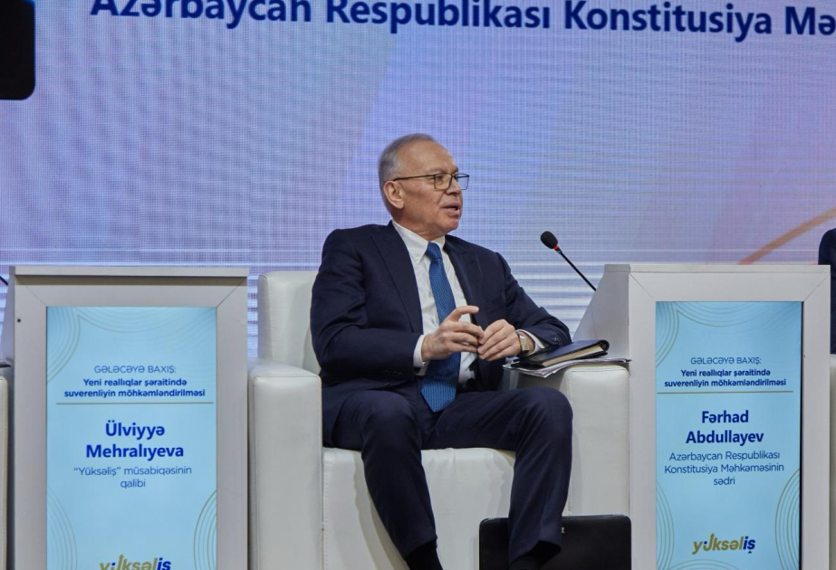 Konstitusiya Məhkəməsinin sədri: Qanunvericilik bazamız daha da təkmilləşdirilməlidir