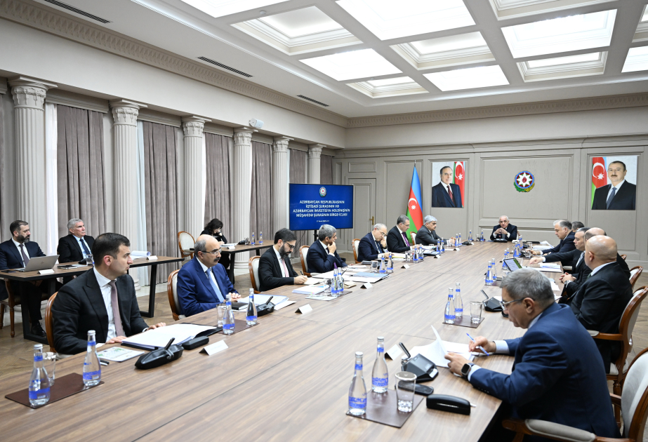 İqtisadi Şuranın və Azərbaycan İnvestisiya Holdinqinin Müşahidə Şurasının birgə iclası keçirilib