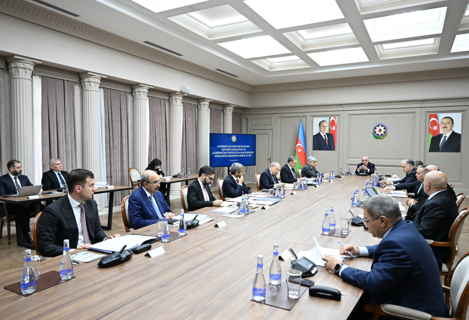 Le Conseil économique azerbaïdjanais tient une réunion