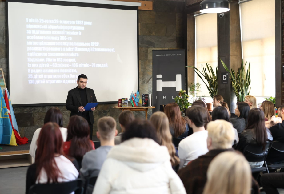 Ukraine`s Lviv commemorates Khojaly genocide victims
