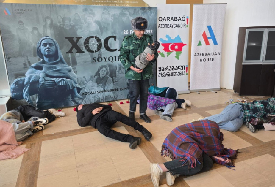 Marneulidə “Xocalıya ədalət!” adlı sərgi və anım tədbiri keçirilib