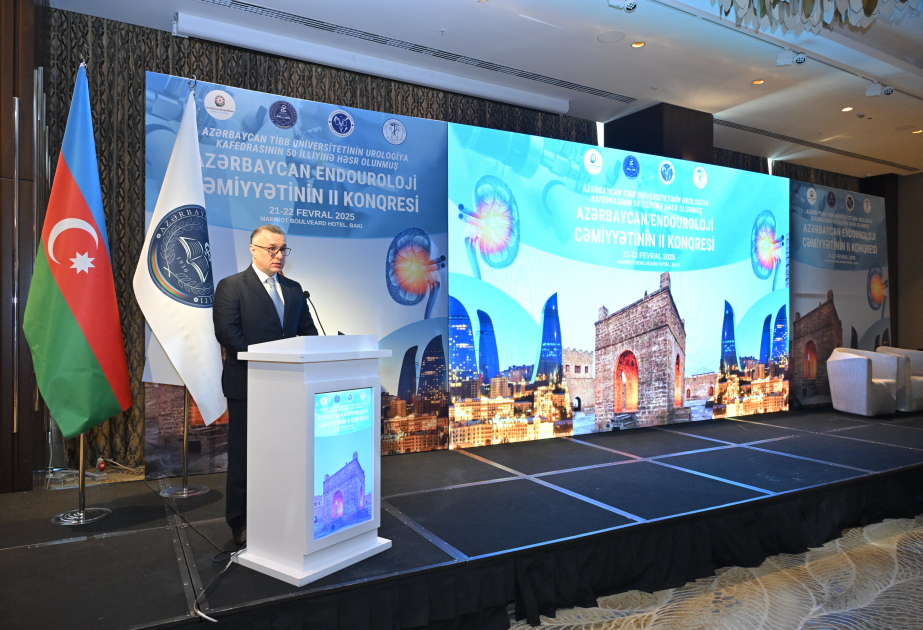 Azərbaycan Endouroloji Cəmiyyətinin II Konqresində ən son elmi yeniliklər müzakirə olunub