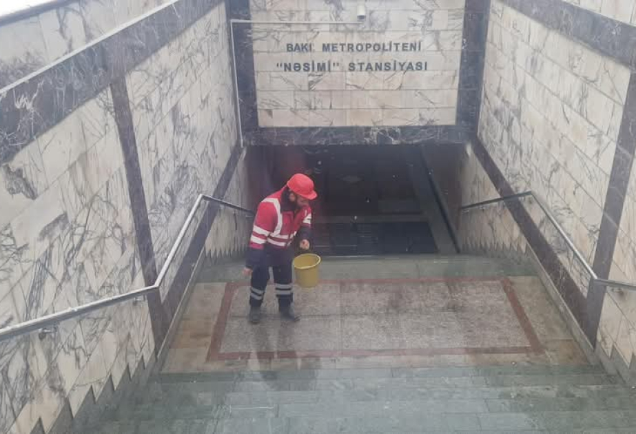 Bakı metrosu gücləndirilmiş iş rejimində çalışır