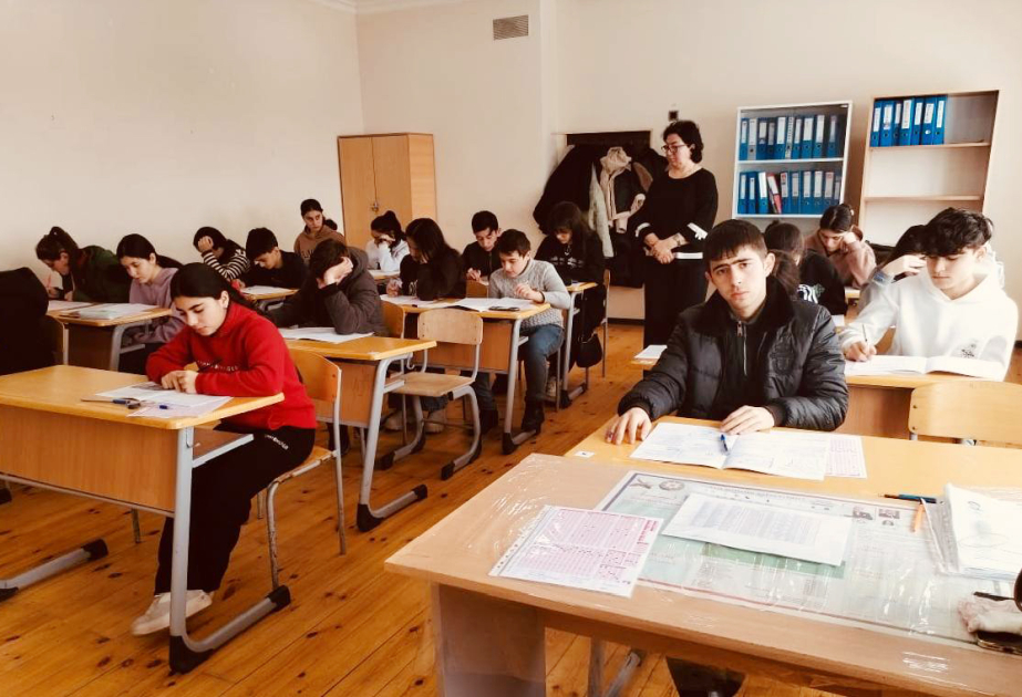 Fənn olimpiadalarının yarımfinalında Şəki-Zaqatala bölgəsi üzrə 1296 şagird iştirak edib