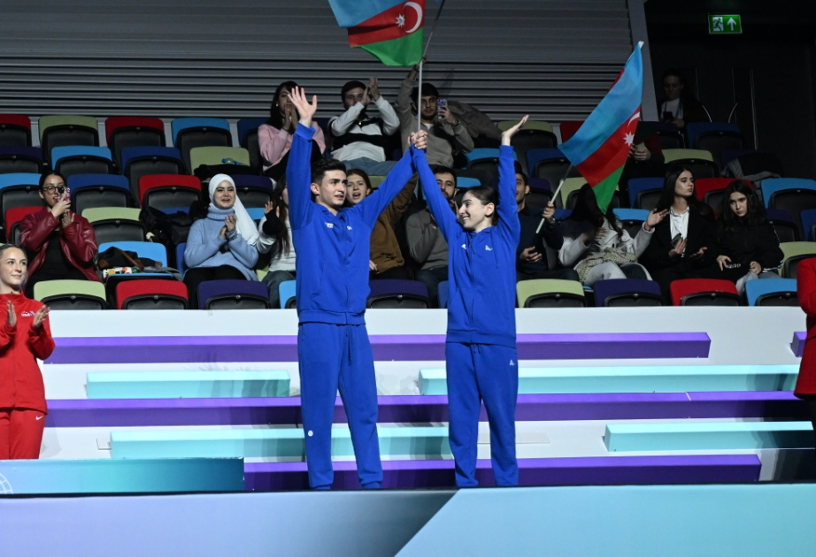 Aserbaidschanische Turner schließen Weltcup mit drei Medaillen ab
