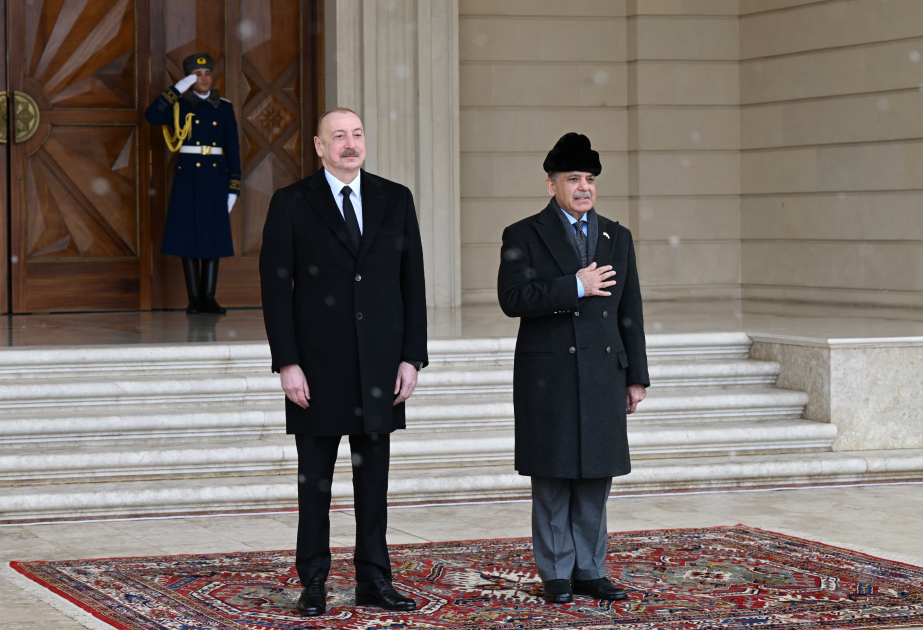 Official welcome ceremony was held for Prime Minister of Pakistan Muhammad Shehbaz Sharif VIDEO