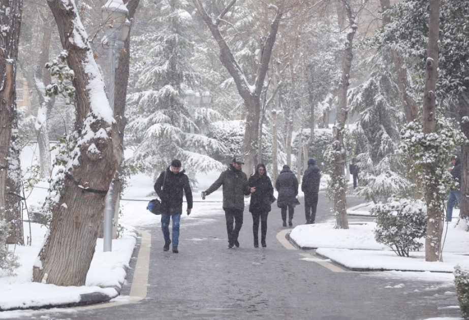 Bakıda və Abşeron yarımadasında gecə 5-8° şaxta olacaq VİDEO