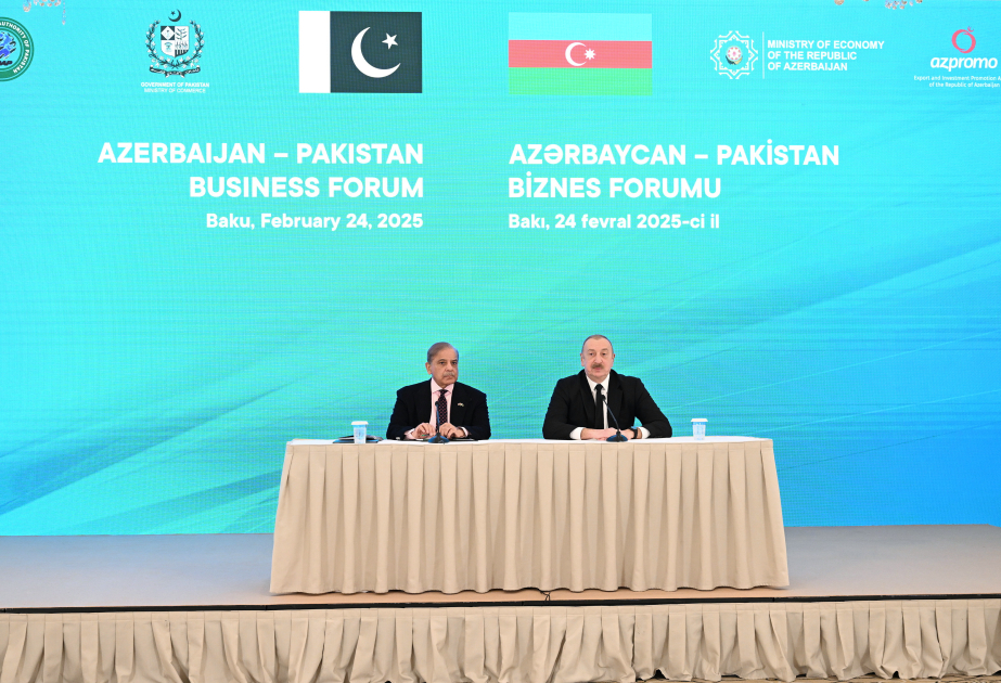 Aserbaidschanisch-pakistanisches Geschäftsforum in Baku AKTUALISIERT