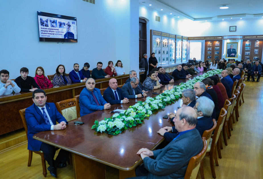 Xocalı soyqırımına Ulu Öndər Heydər Əliyev tərəfindən siyasi-hüquqi qiymət verilib