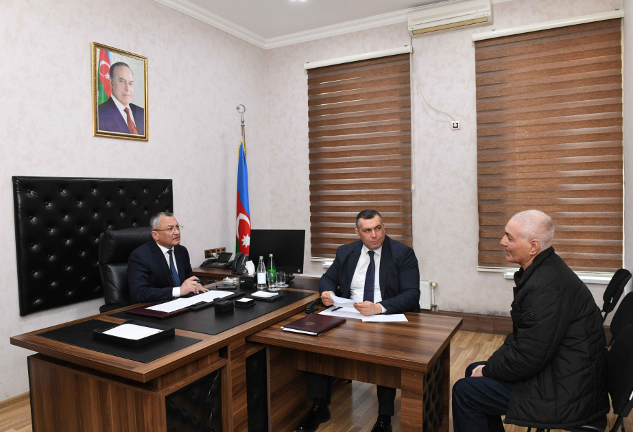 Dövlət Komitəsində vətəndaşların müraciətləri dinlənilib