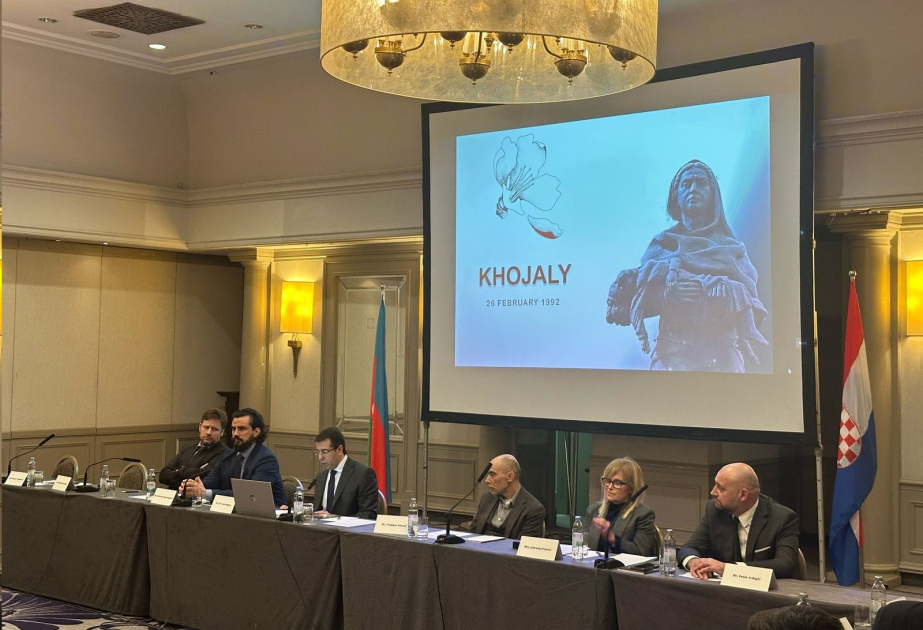 Xorvatiyada Xocalı faciəsi ilə bağlı tədbir keçirilib