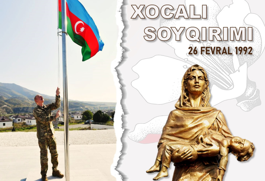 Gənclər Kitabxanasında Xocalı soyqırımı ilə əlaqədar silsilə materiallar hazırlanıb