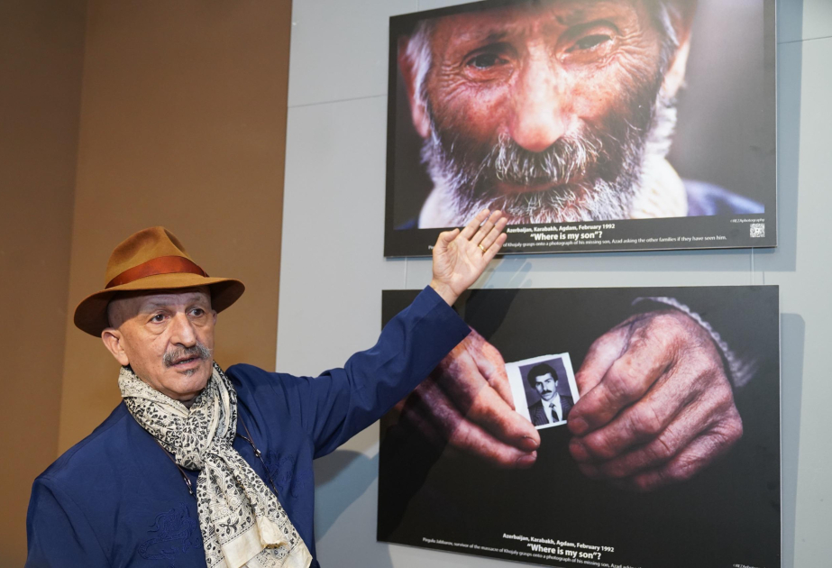 İçərişəhərdə tanınmış fotoqraf Reza Deqatinin “Xocalı - yaralı ruhlar” adlı sərgisi açılıb