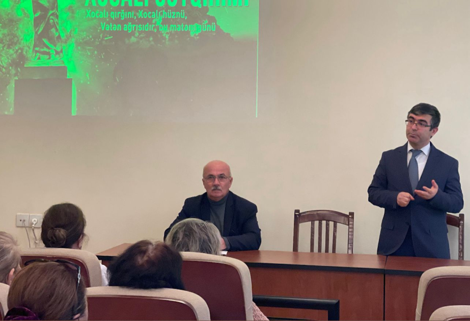 Aşqarlar Kimyası İnstitutunda Xocalı soyqırımının 33-cü ildönümü qeyd olunub