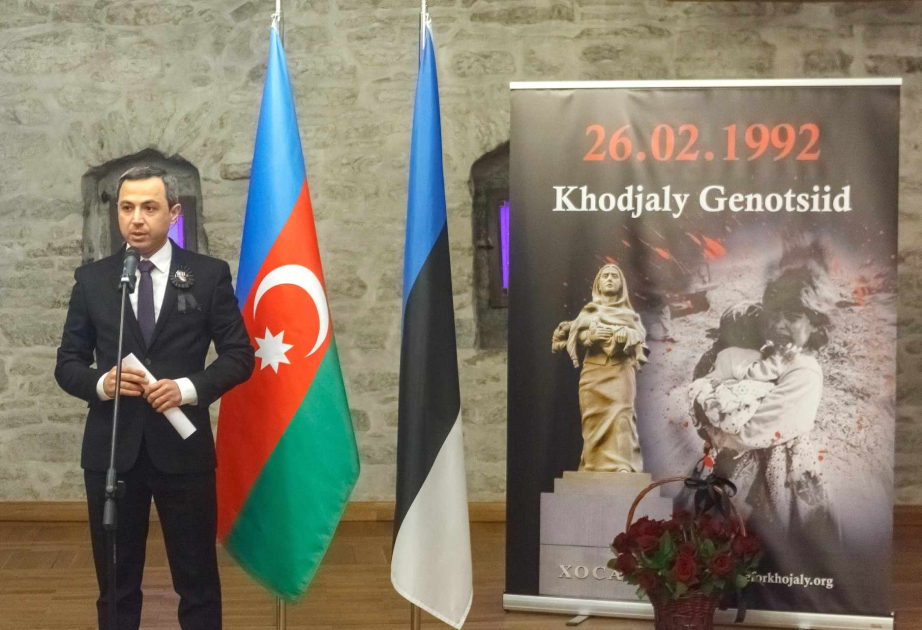 Estoniyada Xocalı soyqırımına həsr olunmuş tədbir keçirilib
