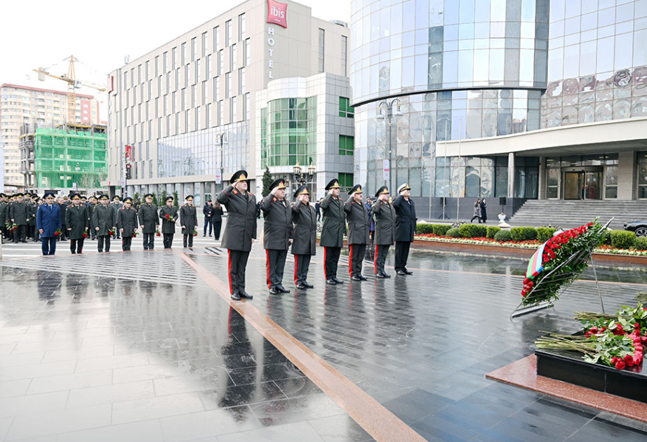 Azerbaijan Defense Ministry’s leadership visited Mother’s Cry Memorial