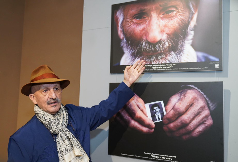 Famous photojournalist Reza Deghati’s "Khojaly: Wounded souls" exhibition opens in Icherisheher