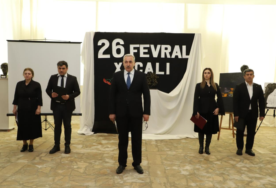 Neftçalada Xocalı soyqırımı qurbanlarının xatirəsi anılıb