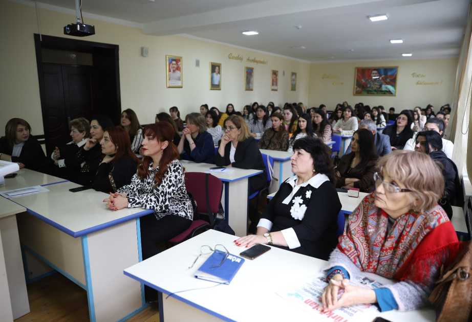 Gəncə Dövlət Universitetində “Elmi axtarışların təşkili” mövzusunda ustad dərsi olub