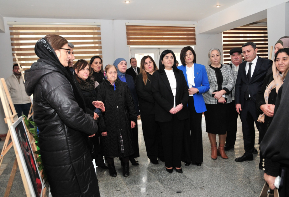 Abşeronda Xocalı soyqırımına həsr olunan tədbir keçirilib, rəsm sərgisi açılıb