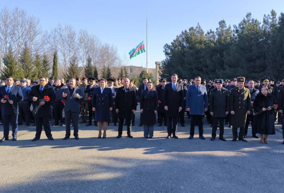 Strateji Obyektlərin Mühafizəsi Dövlət Agentliyində Xocalı faciəsi ilə bağlı tədbirlər keçirilib