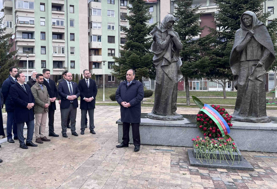 Sarayevoda Xocalı soyqırımı qurbanlarının xatirəsi yad edilib
