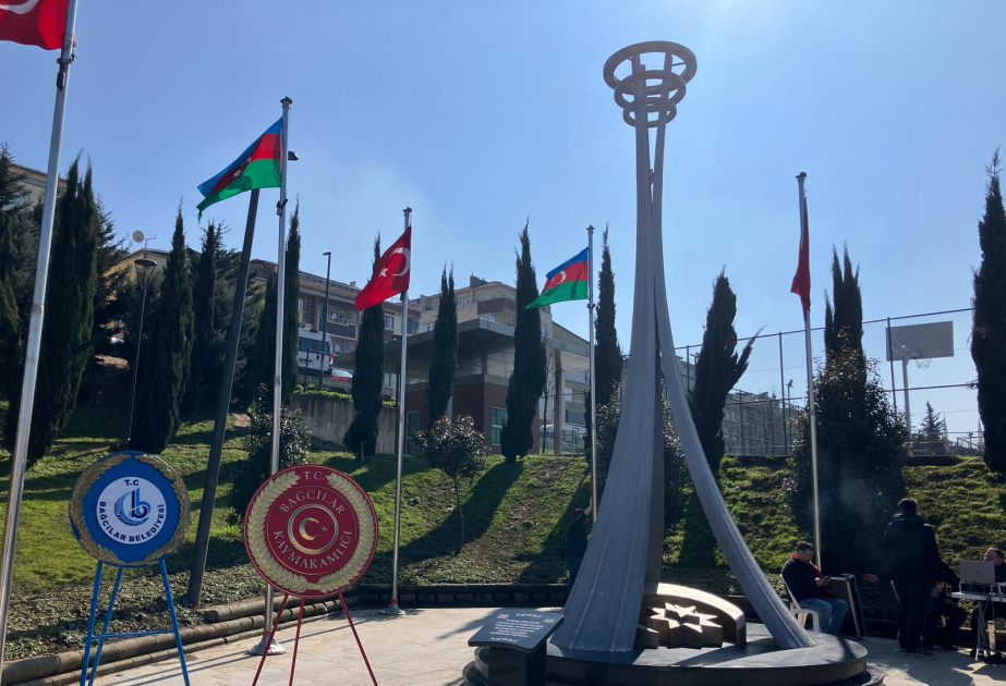 İstanbulda Xocalı abidəsi ziyarət edilib